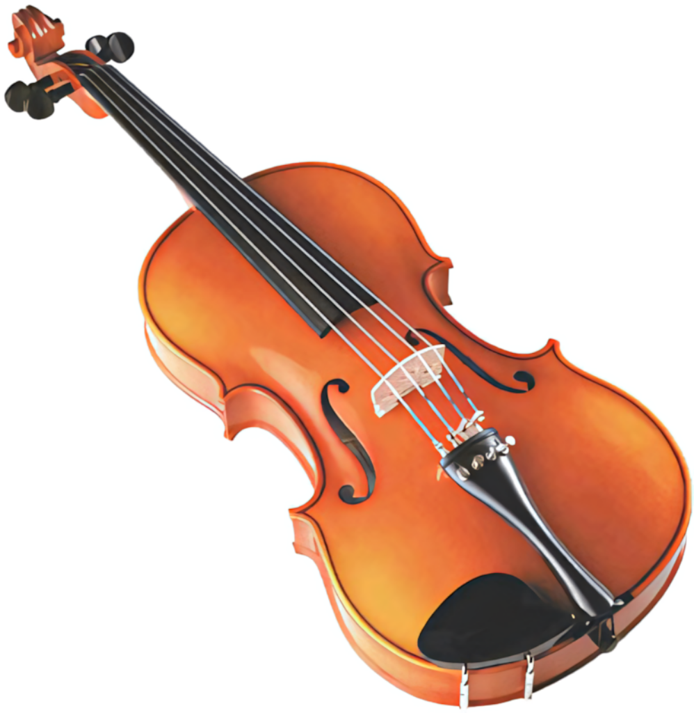 Elegant Classic Violin Wallpaper - High-Quality PNG Background