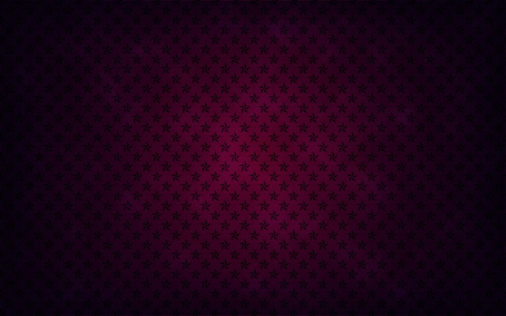 Elegant Deep Red Wallpaper with Textured Design and Black Star Pattern