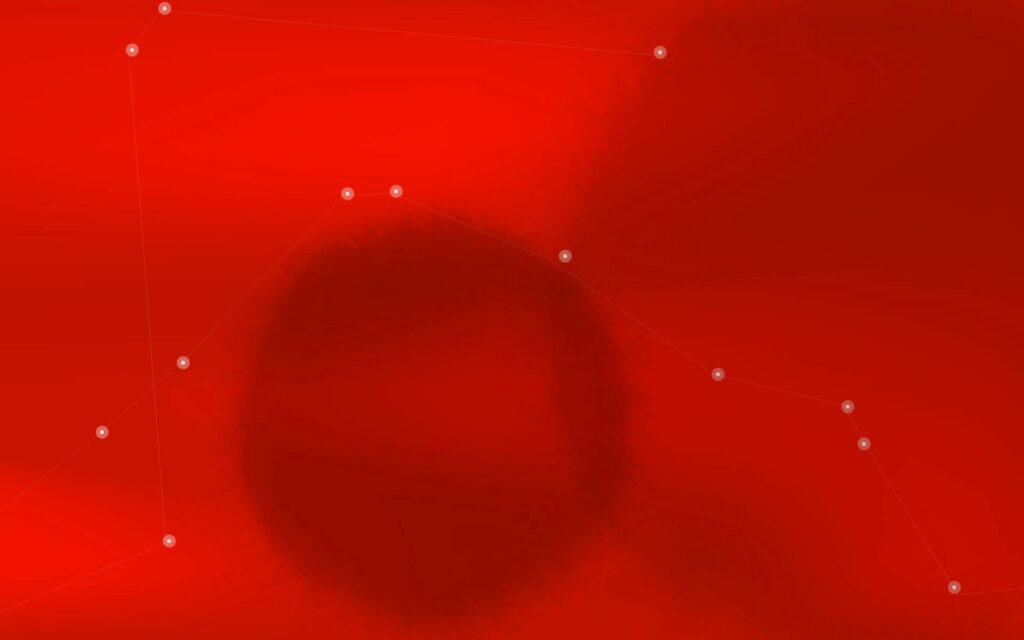 Elegant Deep Red Background with Constellation Pattern Wallpaper
