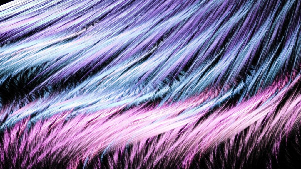 Pastel Feathered Lines Wallpaper: Elegant Abstract Background Design