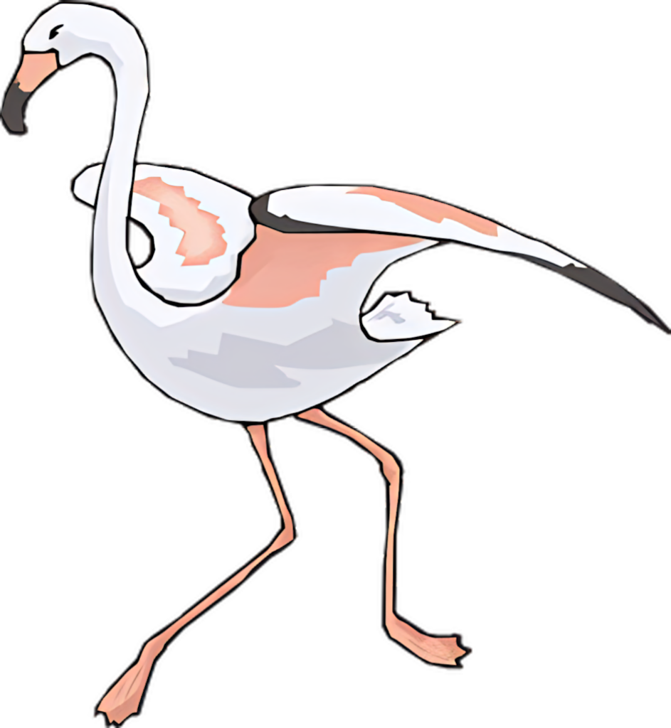 Elegant Pink Flamingo Wallpaper - Minimalist Stylish Background