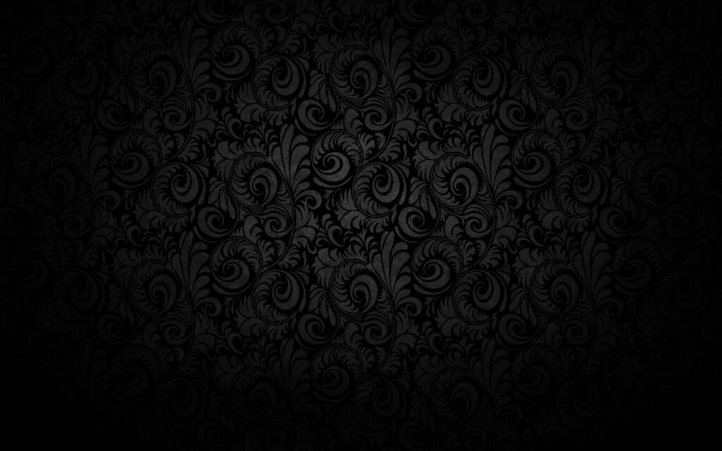 Elegant Textured Dark Floral Wallpaper Background Design