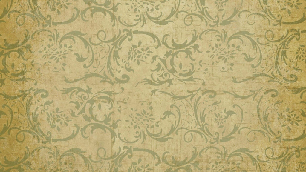 Elegant Floral Vintage Wallpaper with Intricate Texture Patterns