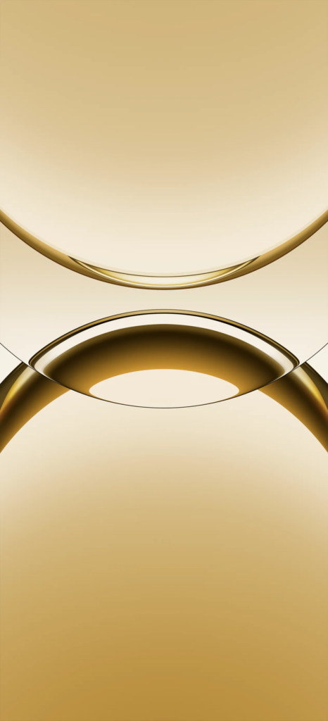 Elegant Golden Abstract Wallpaper for Oppo Find X8 Background