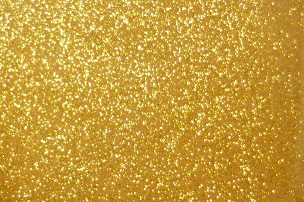 Elegant Gold Glitter Wallpaper Background - Softly Blurred Shine