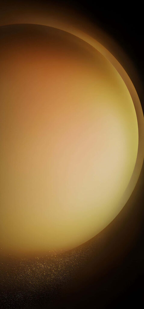 Elegant Abstract Golden Gradient Wallpaper with Soft Glow & Sparkles
