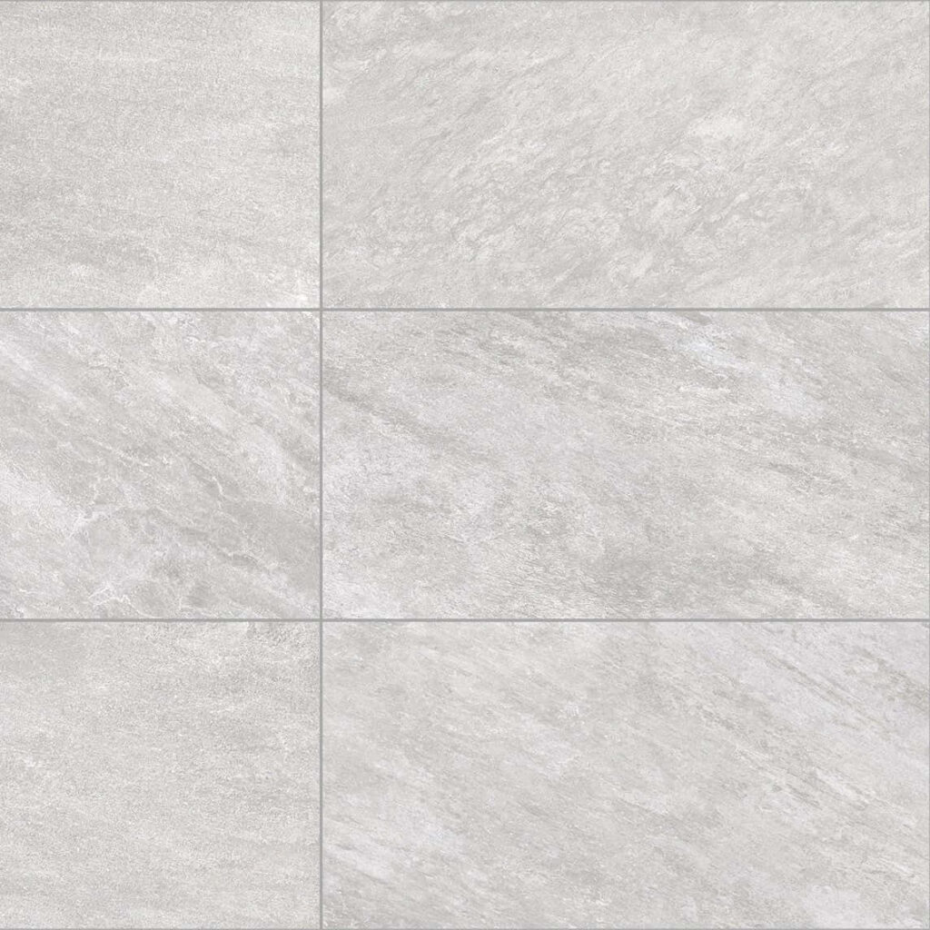 Elegant Gray Marble Tile Texture Wallpaper for Modern Interiors