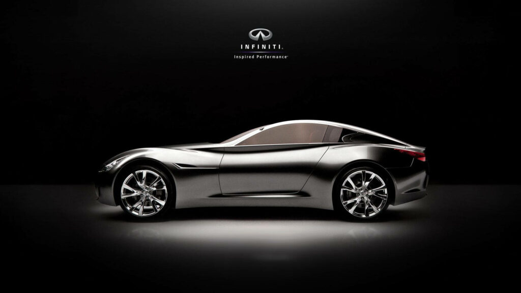 Luxury Infiniti Car Wallpaper: Sleek Design & Aerodynamic Curves