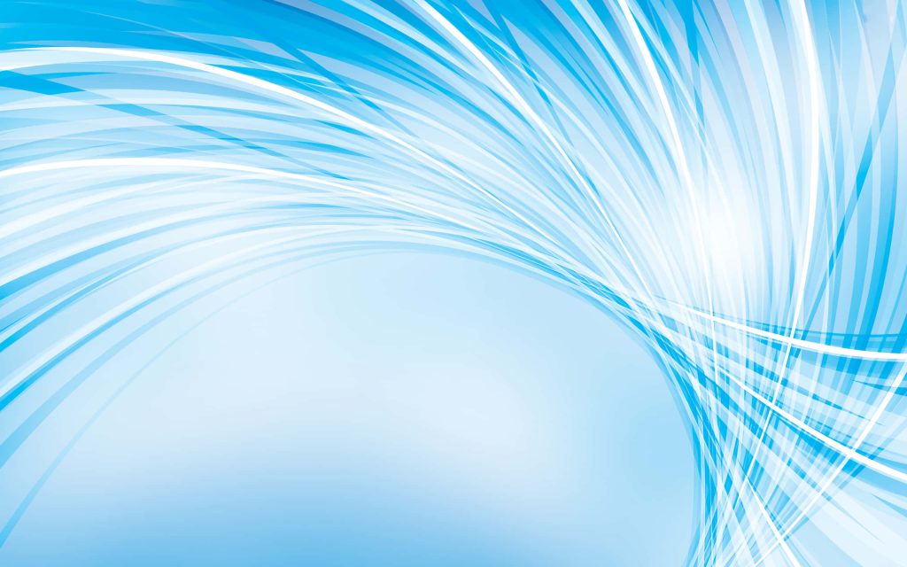 Light blue abstract swirl wallpaper with elegant dynamic lines for a modern minimalist background