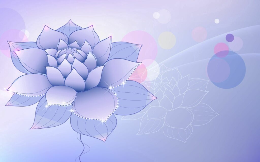 Elegant Lilac Flower Wallpaper - Pastel Soothing Background 1920x1200