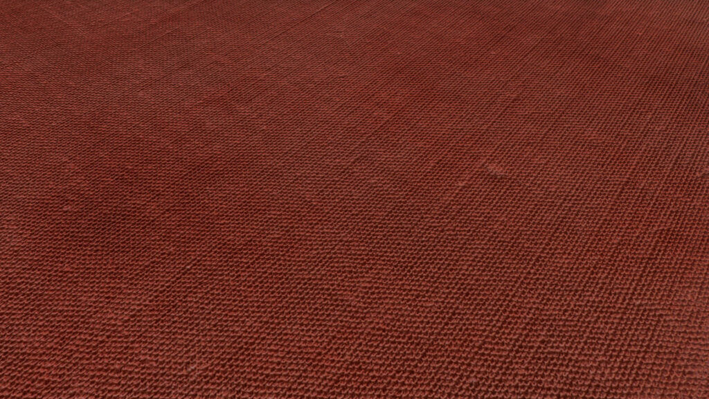 Elegant Maroon Fabric Texture Wallpaper Background with Woven Pattern