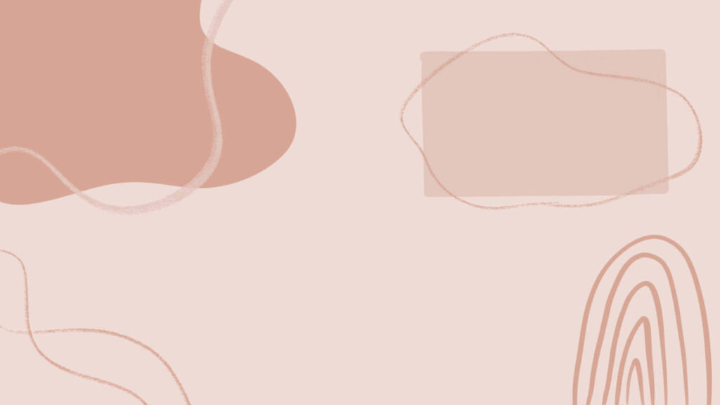 Tranquil Minimalist Wallpaper: Abstract Shapes in Earthy Tones