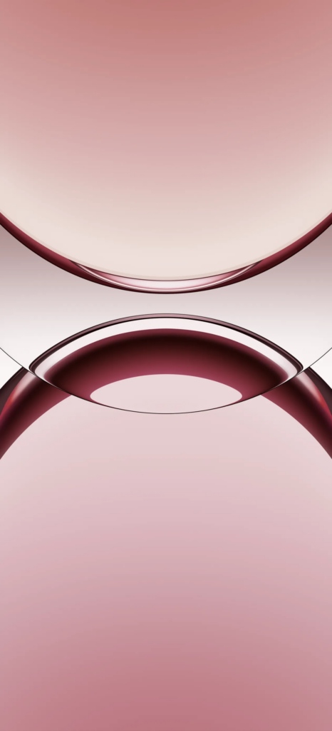 Sleek Abstract Oppo Find X8 Wallpaper: Soft Pink & Maroon Design