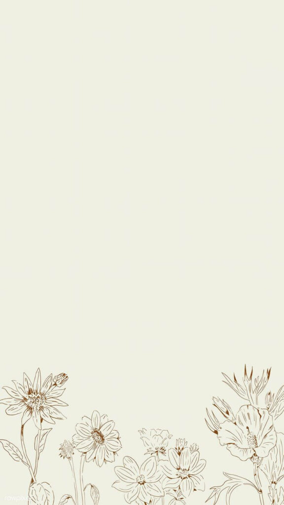 Elegant Pastel Floral Wallpaper for a Touch of Nature