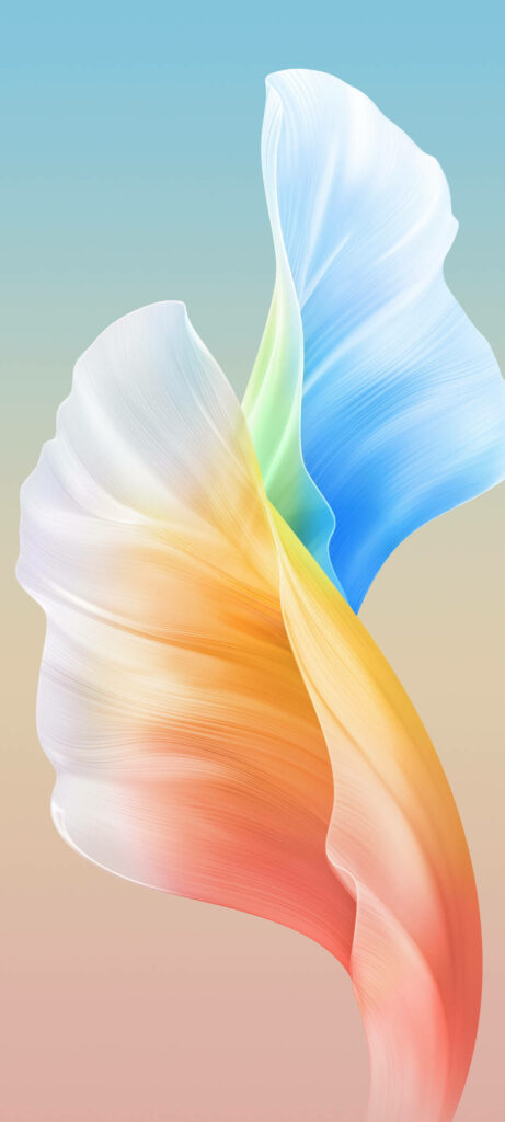 Elegant Pastel Abstract Wallpaper for Vivo Y20 - Serene Gradient Design