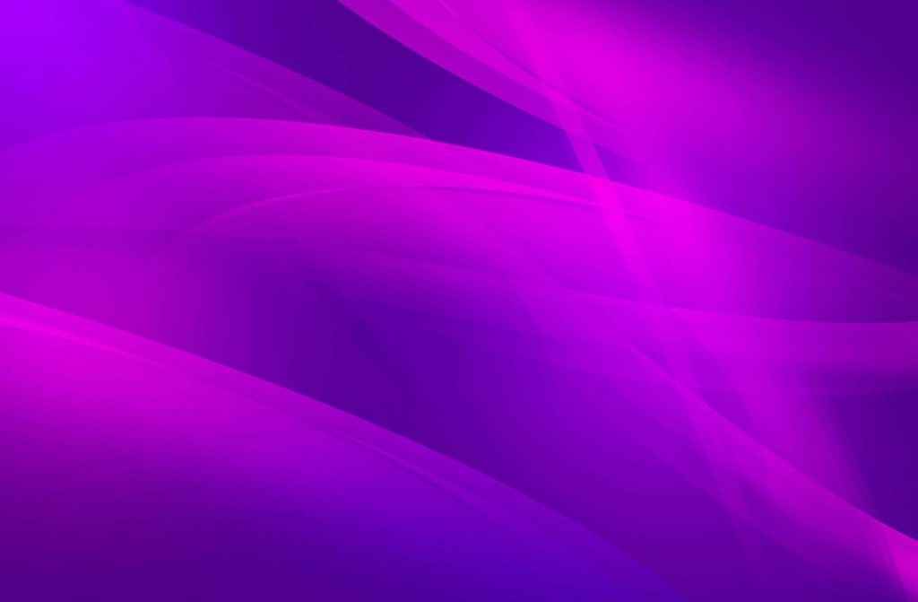 Purple abstract wallpaper with flowing magenta and violet curves and glowing gradient background