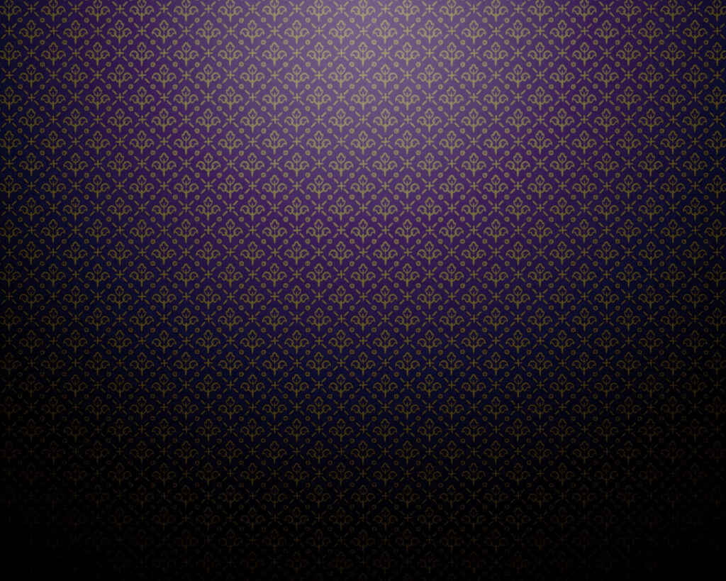Elegant Purple & Black Floral Abstract Wallpaper Background