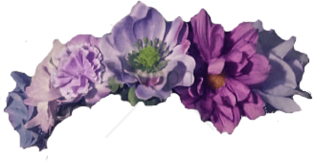 Elegant Purple Flower Wallpaper: Serene Floral Background Design