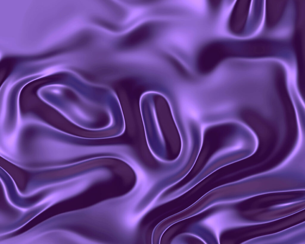 Elegant Purple Liquid Silk Wallpaper: Vibrant Textured Background