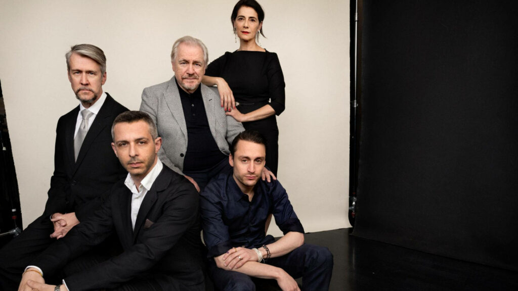 Succession Roy Family Wallpaper: Stylish Background with Distinct Personalities