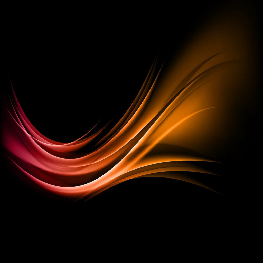 Elegant Red and Gold Waves Samsung Galaxy Tablet Wallpaper Background