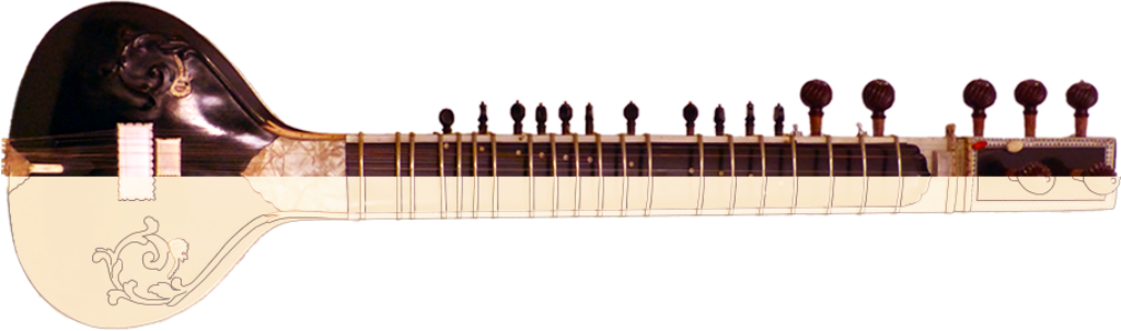 Intricate Sitar Instrument Wallpaper: Traditional Design & Craftsmanship