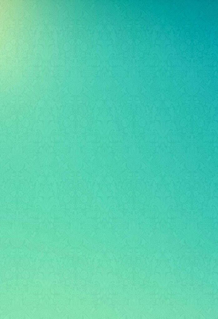 Elegant Teal Gradient Wallpaper with Subtle Floral Patterns