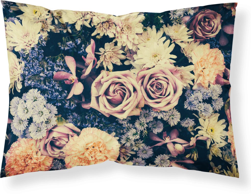 Elegant Vintage Floral Wallpaper: Timeless Pastel Design Background