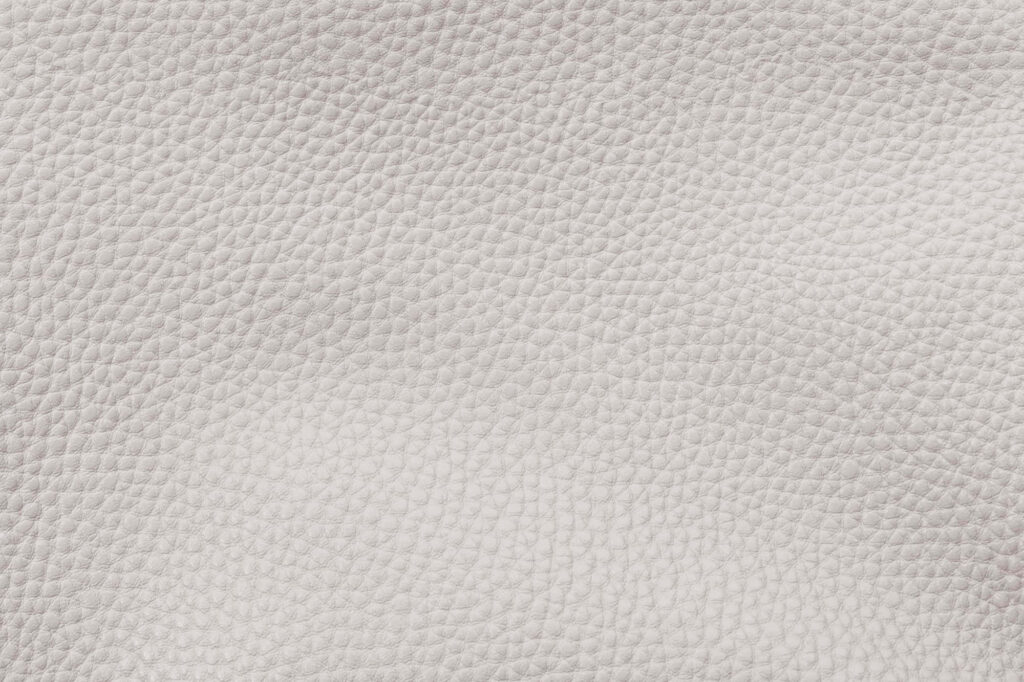 Elegant White Leather Texture Wallpaper Background with Grainy Pattern