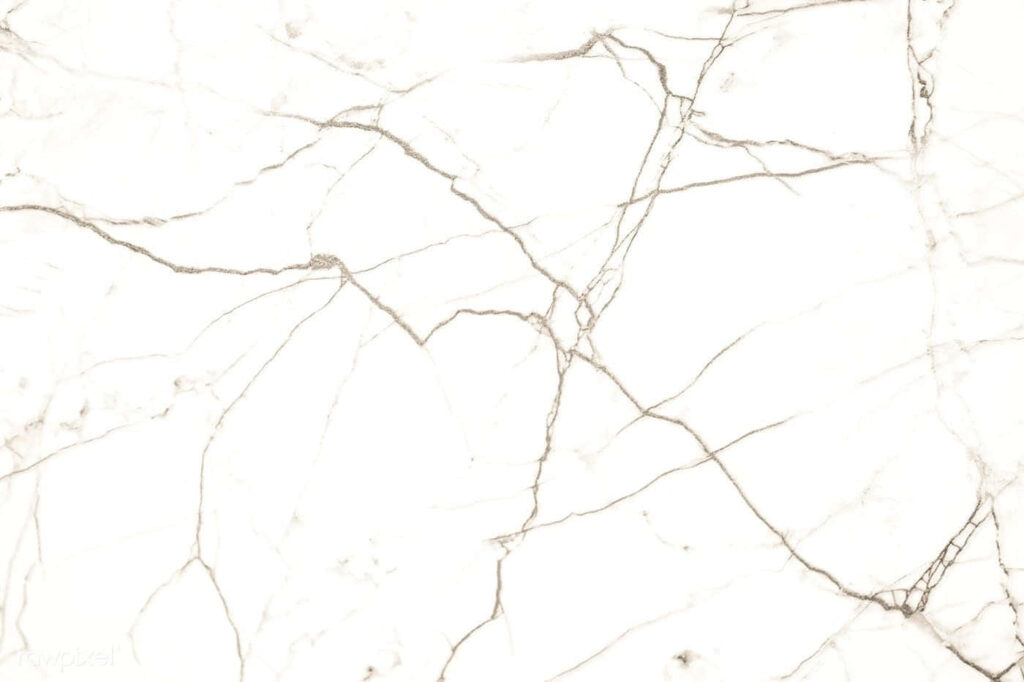 Elegant White Marble Wallpaper Background with Gray Veining Patterns