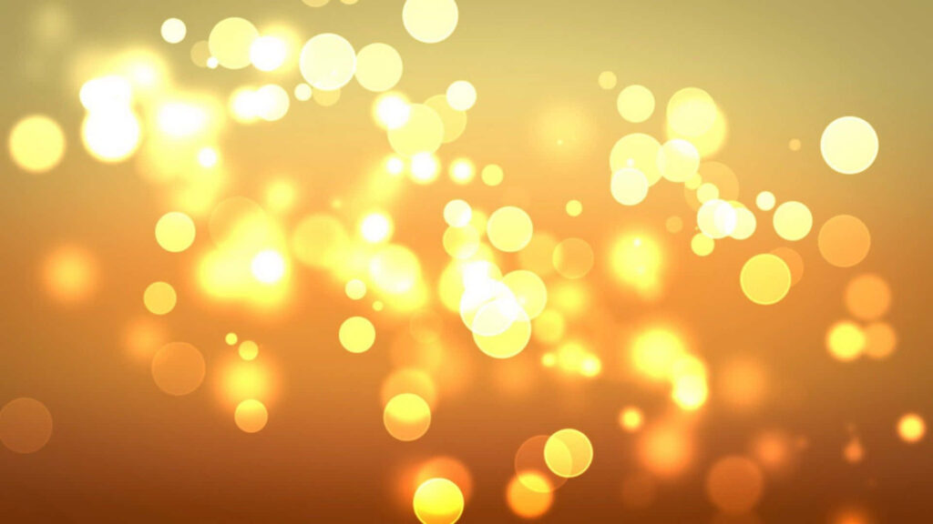 Warm Yellow and Gold Bokeh Wallpaper: Elegant & Tranquil Background