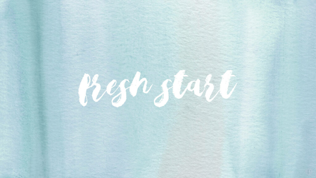 Serenity Embraced: Refreshing Beginnings on a Delicate Blue Canvas Wallpaper