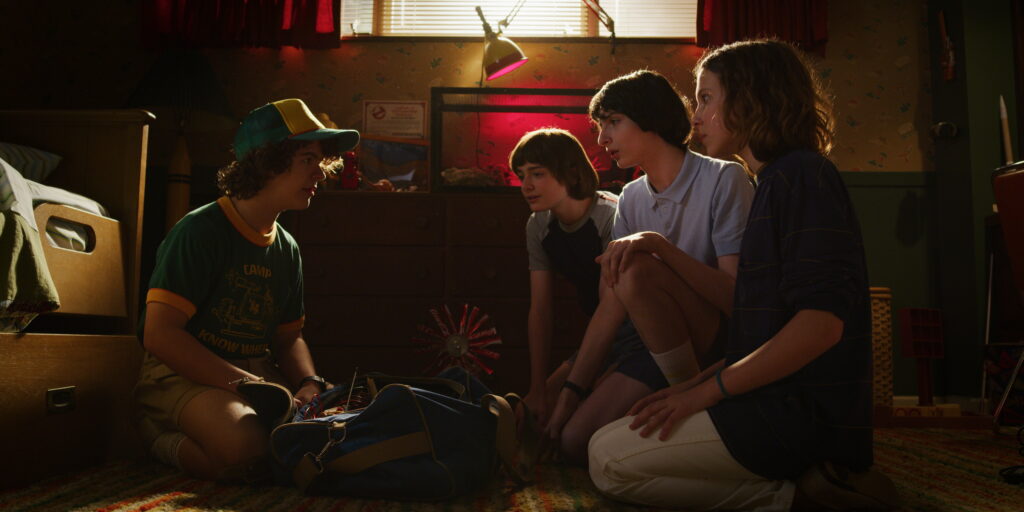 Eleven, Mike, and Dustin Unite in Striking 8K Wallpaper from Stranger Things 3