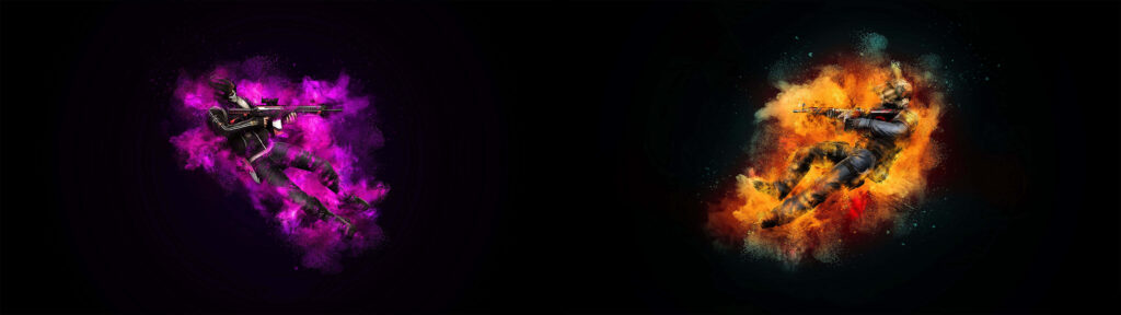 Enhance Your Workstation: Experience Ultimate Efficiency and Inspiration with a Dual-Monitor 5120x1440 Setup Wallpaper