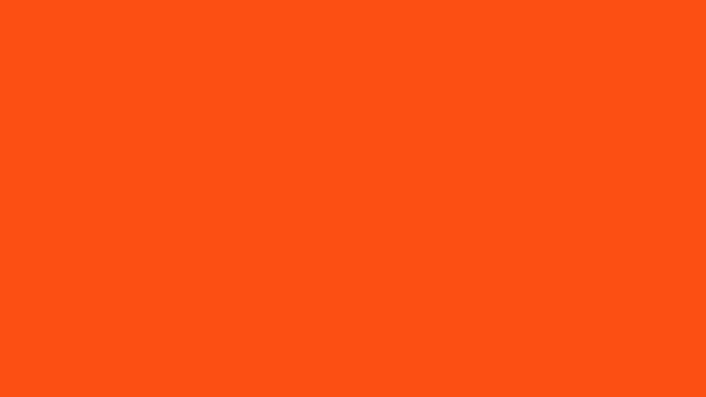 Solid vibrant orange wallpaper minimal bright energetic background for digital devices