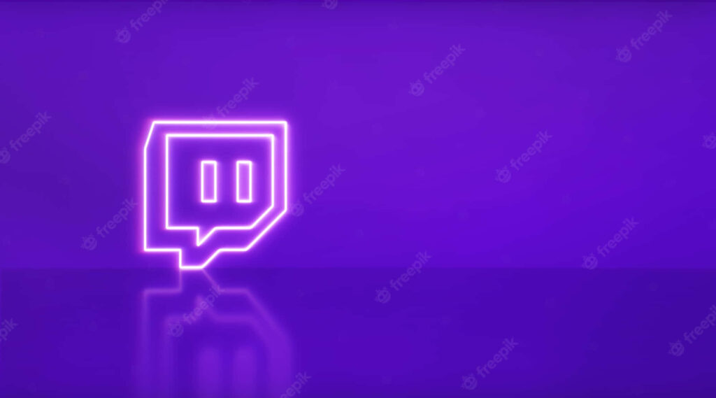 Empower Your Streaming Journey with Neon Twitch: Amplify Your Vision and Shine in the Streaming World! Wallpaper