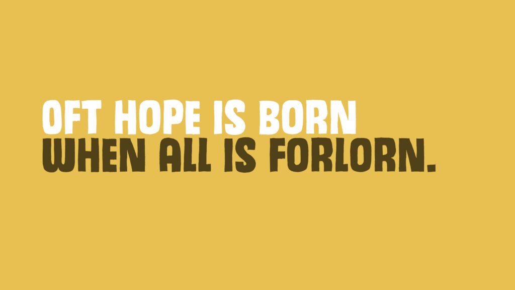 Unveiling the Silver Lining: Discovering Hope Amidst Desolation Wallpaper