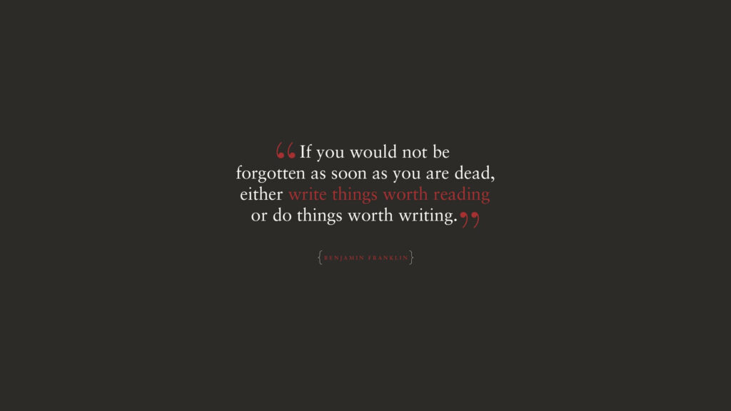 Empowering the Mind: Enhancing Learning through Benjamin Franklin's Timeless Wisdom Wallpaper