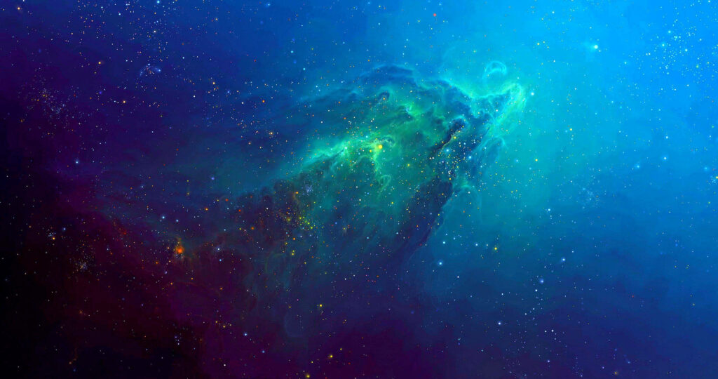 Luminous Cosmic Dream: A Vibrant 4K Ultra HD Galaxy Background Wallpaper