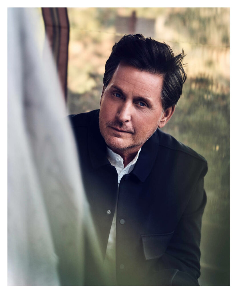 Emilio Estevez portrait by Shayan Asgharnia soft natural light thoughtful expression wallpaper