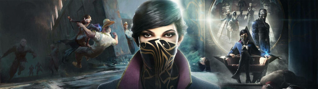 Dynamic Dishonored 2 Wallpaper: Emily Kaldwin in Action