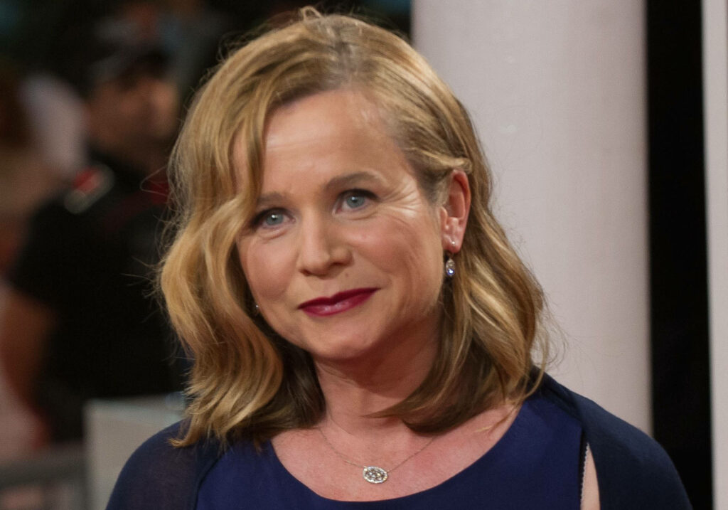 Emily Watson elegant portrait soft lighting classic attire timeless beauty wallpaper background