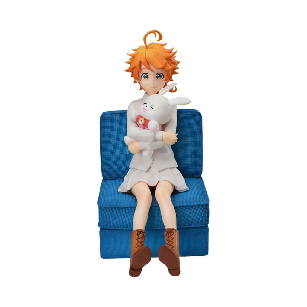 Emma from The Promised Neverland: Cheerful Wallpaper with Rabbit