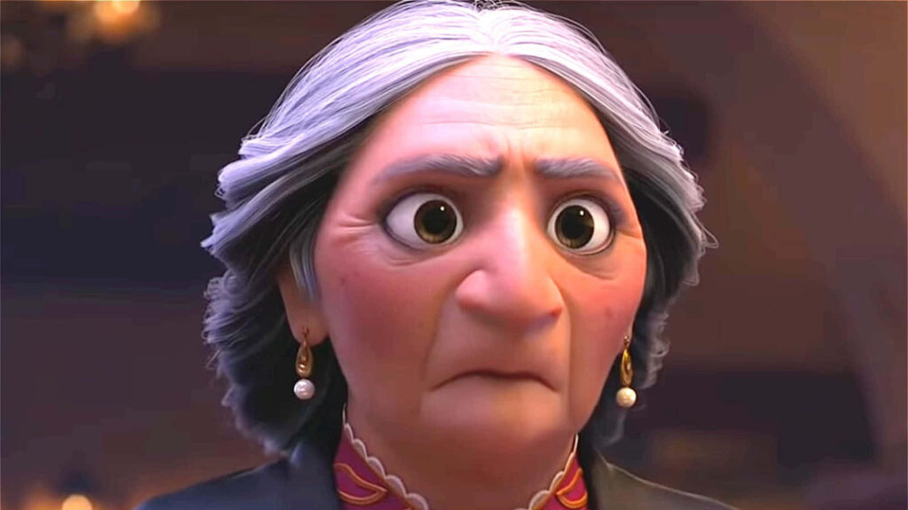 Emotional Encanto Character Close-Up Wallpaper Background