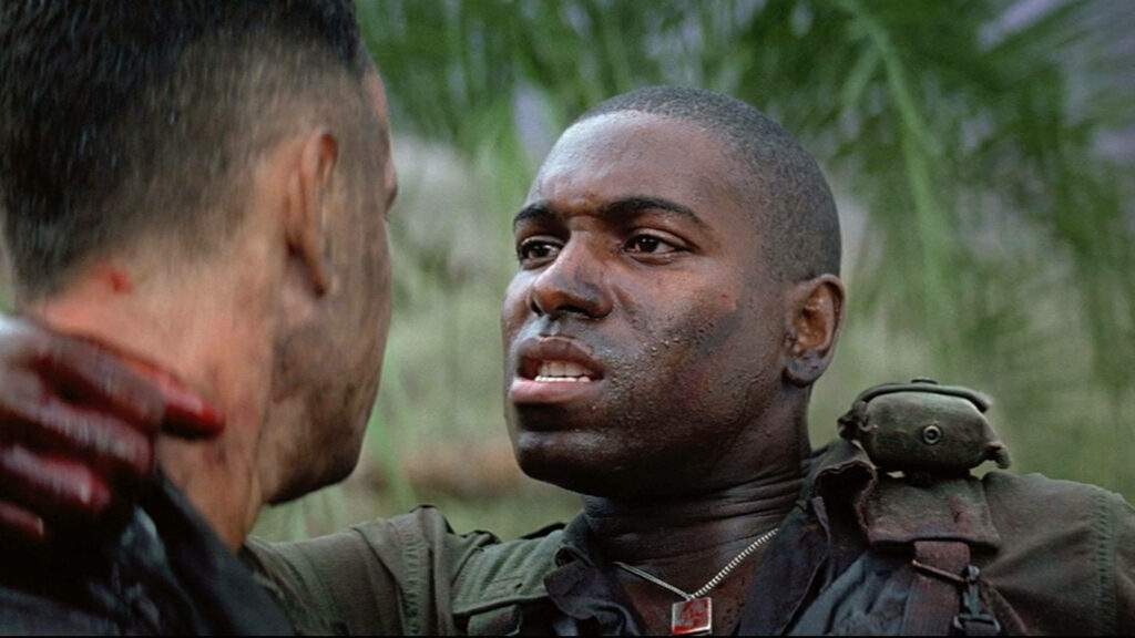 Forrest Gump & Bubba Jungle Scene Wallpaper - Emotional Bond