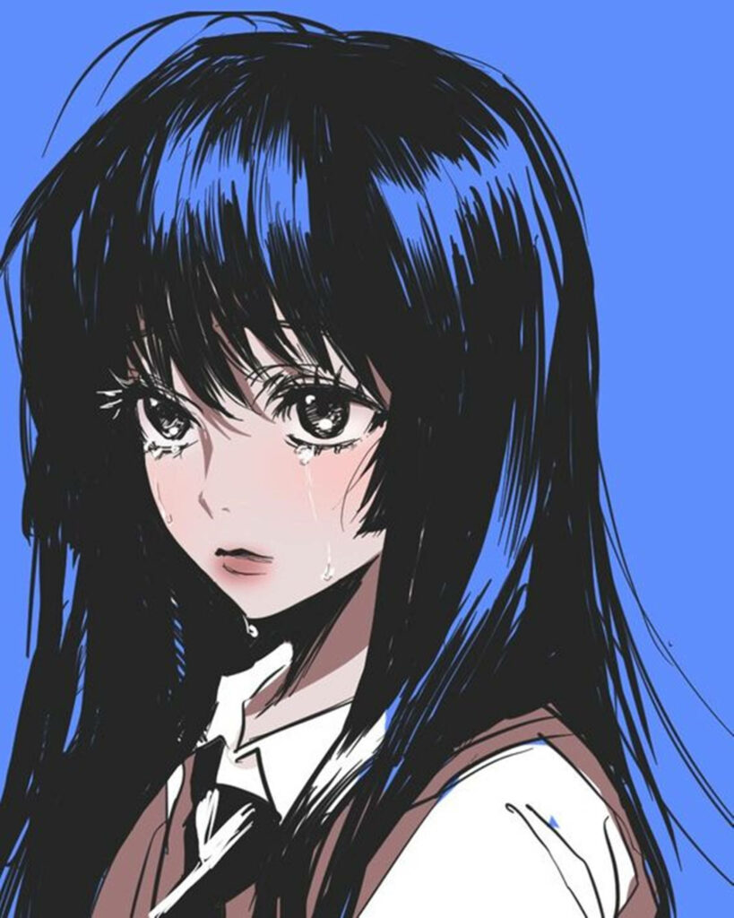 Emotional Yuri Honjo Fanart Wallpaper - Perfect PFP Background