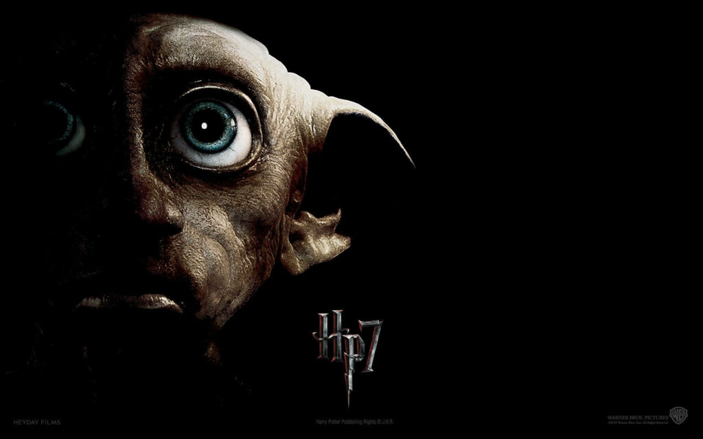 Dobby the House-Elf Wallpaper - Emotional Minimalist Design