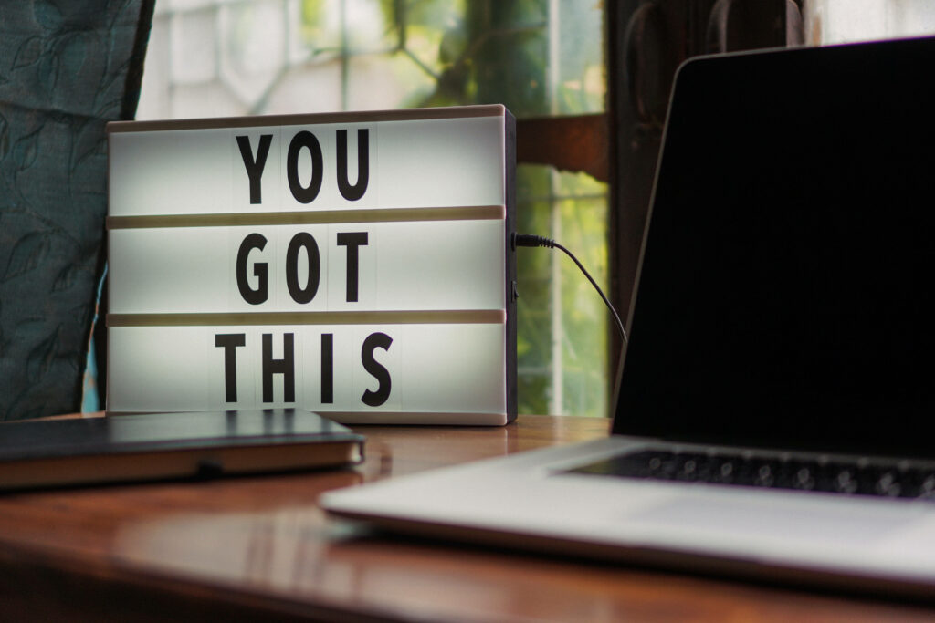 Motivational Morning Wallpaper: Empowering Words to Brighten Your Day and Inspire Perseverance