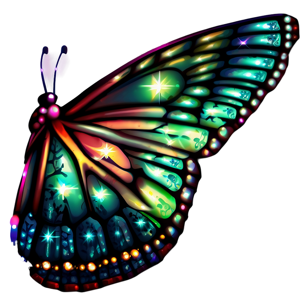 Vibrant Butterfly Wallpaper: Intricate Patterns & Enchanting Sparkle