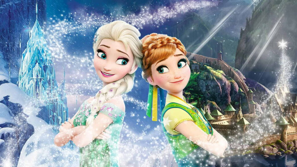 Enchanting Sisters in a HD Frozen Fever Wallpaper